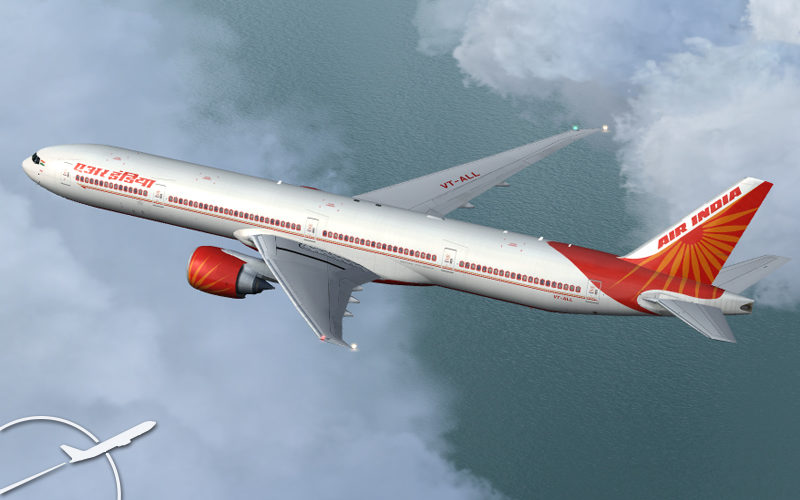 Fs Fsx Air India Vt All 777 300 6125