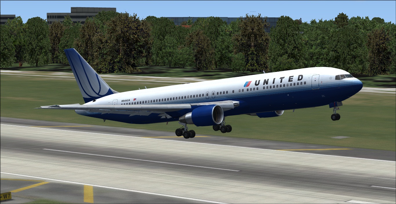 X plane 767